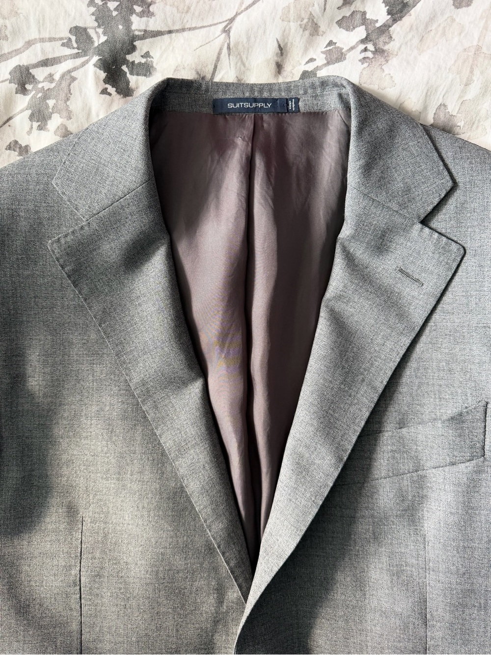 Suitsupply Lazio Slim Vitale Barberis Canonico Suit Jacket Sport Coat Blazer 42
